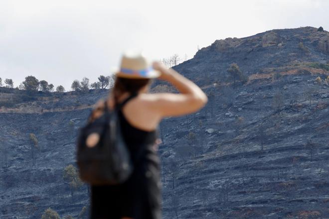 El incendio forestal de la Calderona afronta la tercera jornada, en imágenes