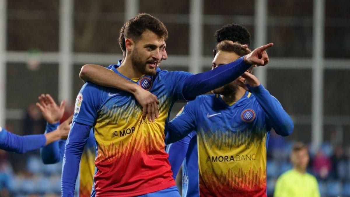 El FC Andorra registra una desafortunada racha de cinco derrotas consecutivas