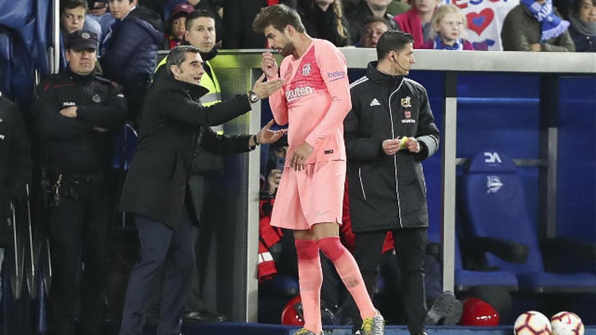 El verdadero debate de la noche fue entre Valverde y Piqué