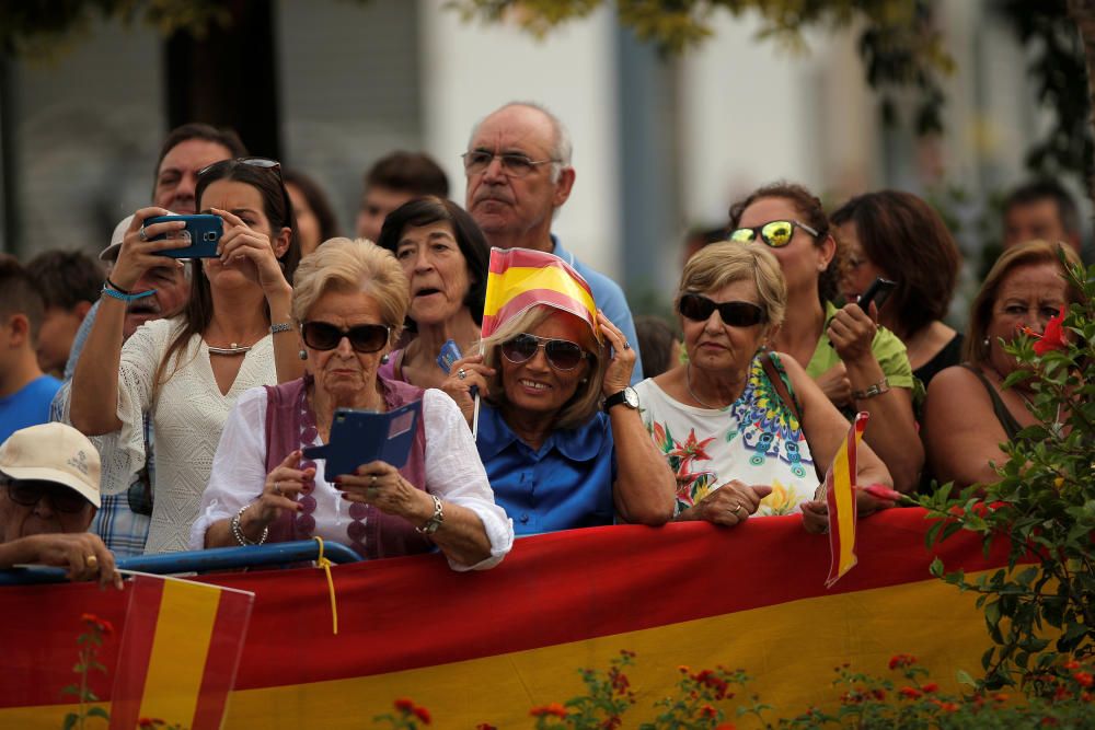Jura de Bandera con los Regulares en Vélez Málaga
