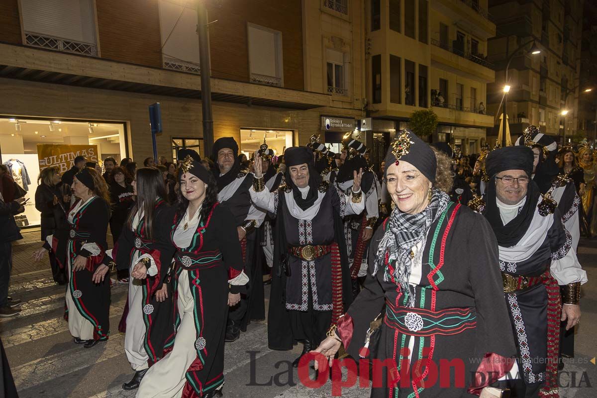 Más de mil festeros desfilan en Caravaca en el encuentro nacional de Moros y Cristianos