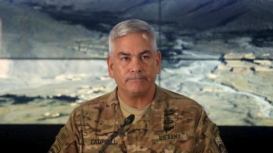 John Campbell, comandante internacional en Afganistan