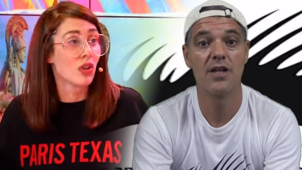 Natalia Ferviú y Frank Cuesta.