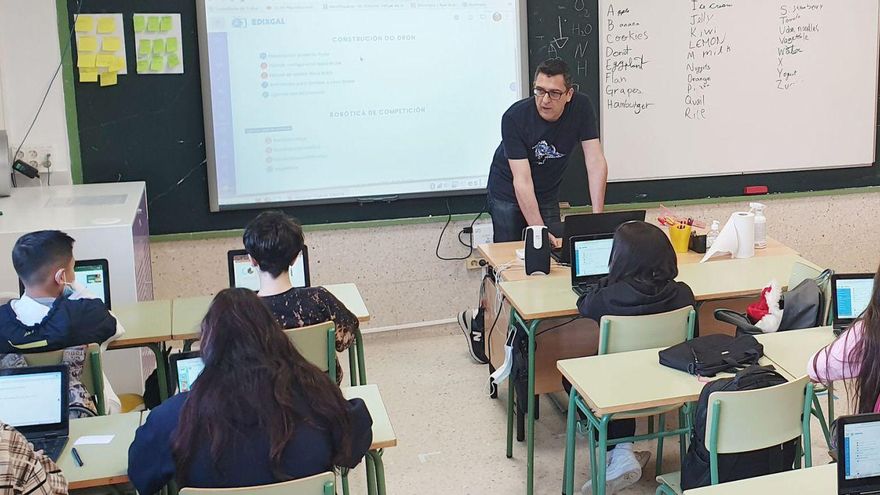Una clase de Secundaria
en un instituto gallego.
| Marta G. Brea. | A. IRAGO
