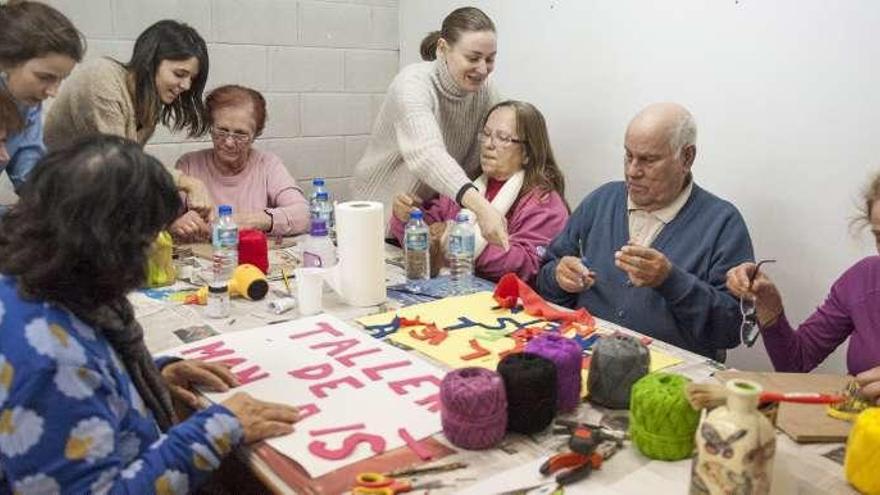 Actividades organizadas por Cáritas. // Brais Lorenzo