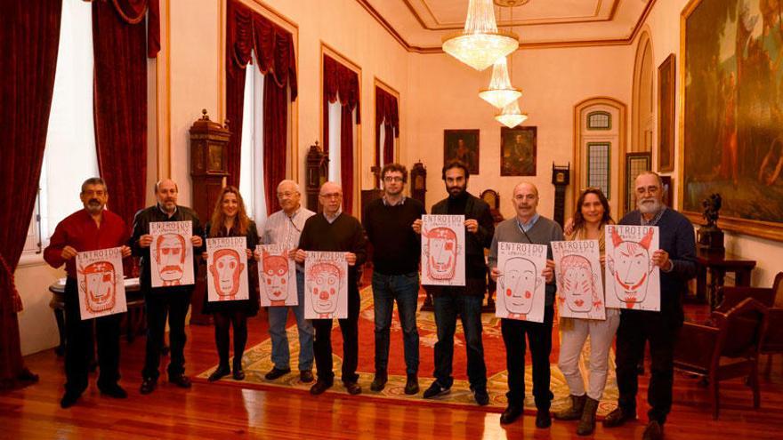 Presentación del programa de Carnaval 2016 en María Pita.