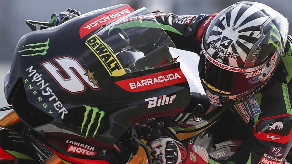 Zarco firmó el mejor tiempo de los tres días de entrenamientos en Losail