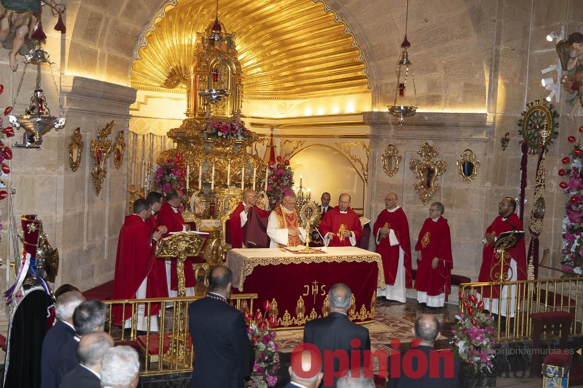 Así se ha vivido en Caravaca la clausura del Quinario de la Vera Cruz