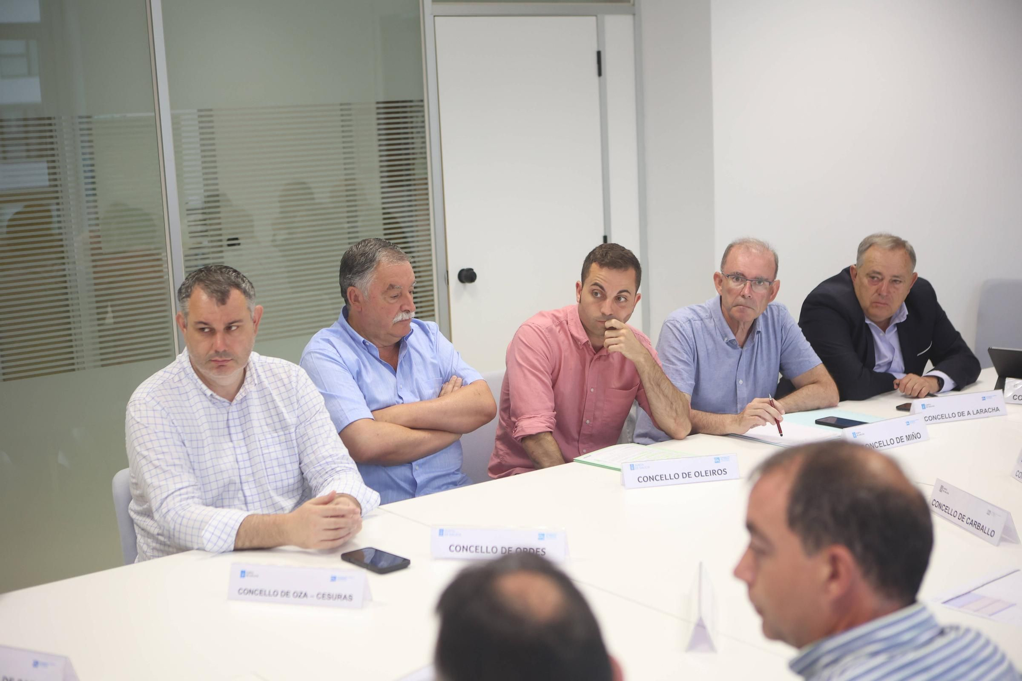 Reunión en A Coruña de la comisión de seguimiento del Área de Transporte Metropolitano