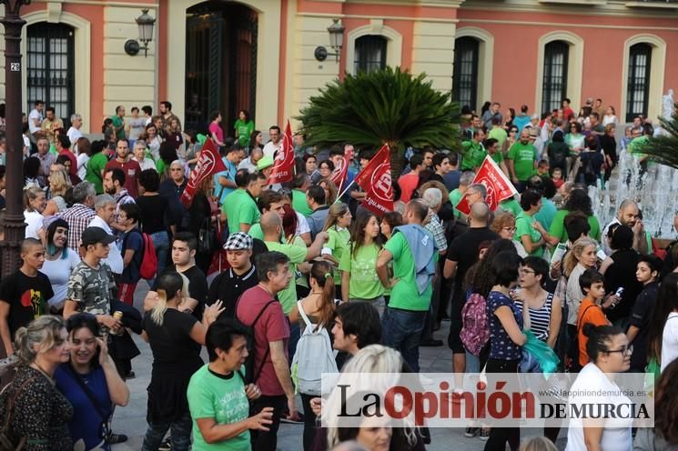 Manifestación contra la LOMCE en Murcia