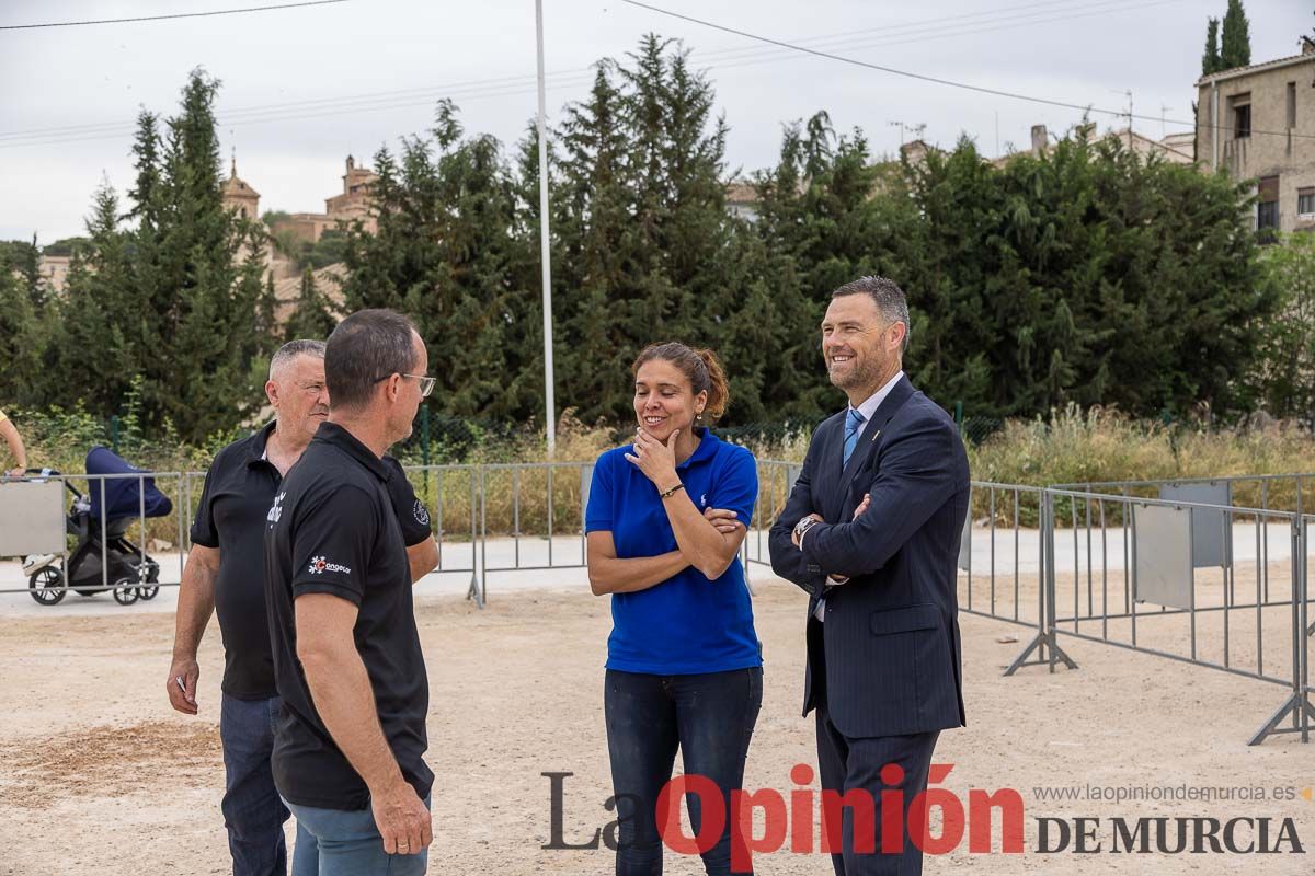 Control veterinario de los Caballos del Vino en Caravaca