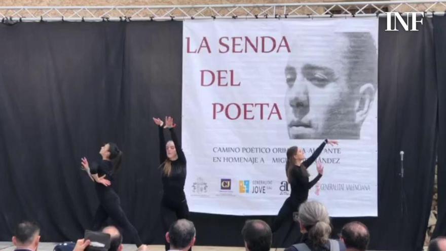 Arranca en Orihuela la Senda del Poeta