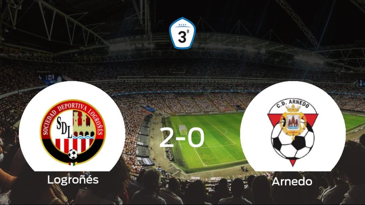 El Logroñés elimina al Arnedo en semifinales y ya acaricia el ascenso a Segunda B (2-0)
