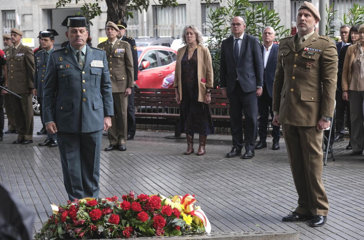 Concentración de las Víctimas del Terrorismo por el día europeo, en el 22 aniversario del 11M.