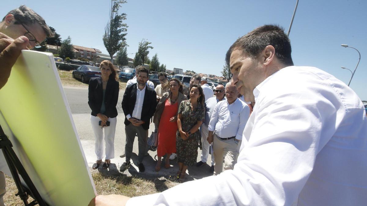Presentación de las obras realizadas en el puente de As Goritas.