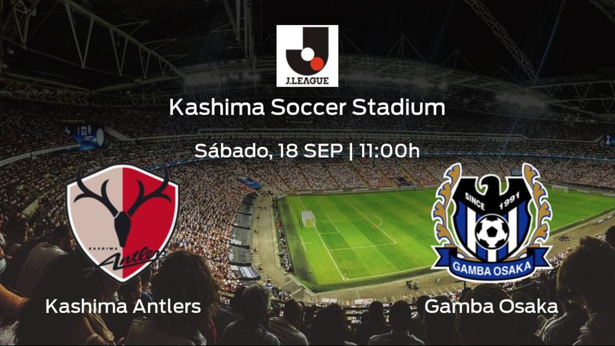 Previa del encuentro de la jornada 29: Kashima Antlers - Gamba Osaka