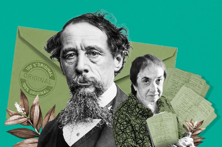 Dickens y sus cartas falsificadas.