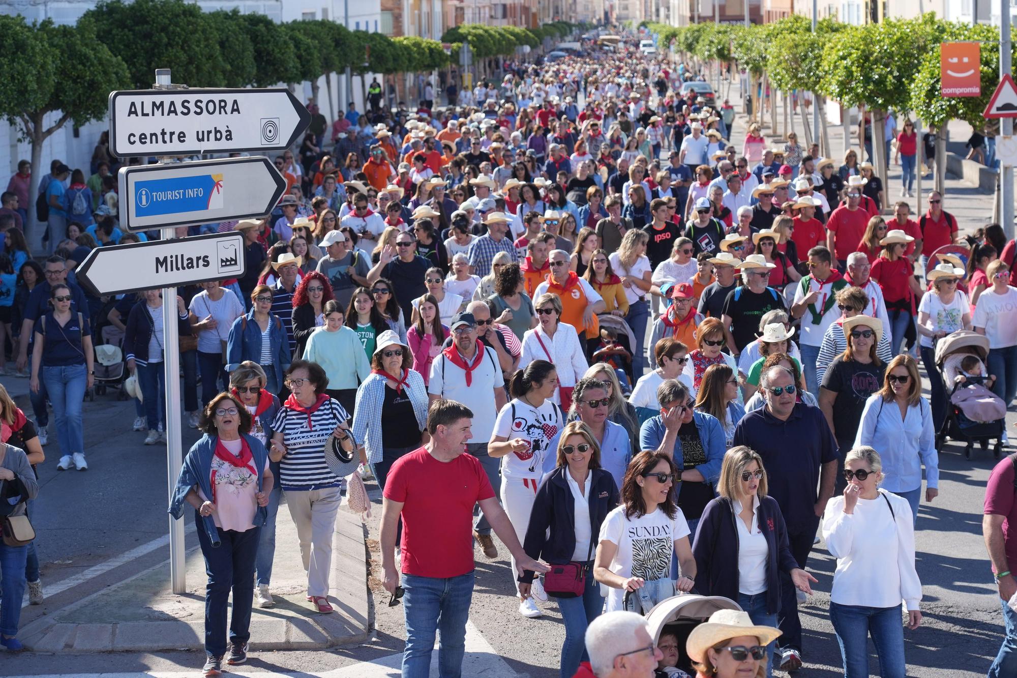 Fiestas de Almassora 2023: Las mejores imágenes de la romería a Santa Quitèria