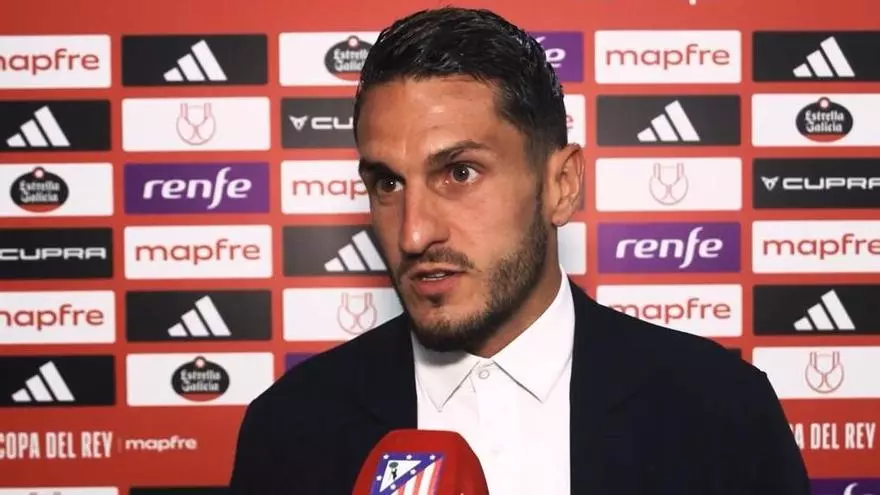 Koke: "Tenemos que aprender de esta final, y ojalá nos sirva para el futuro"