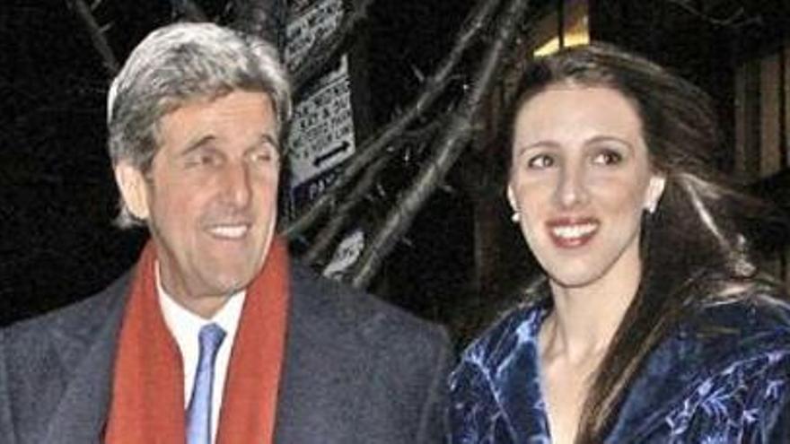 La hija de John Kerry.