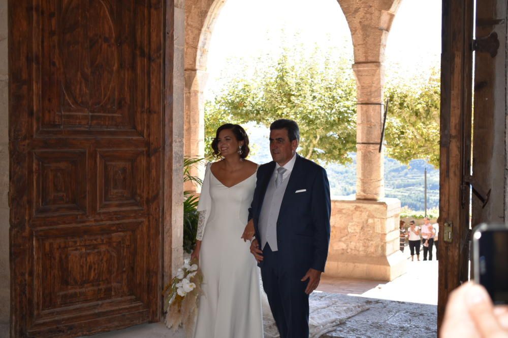 Boda de Sandra Gómez en Morella