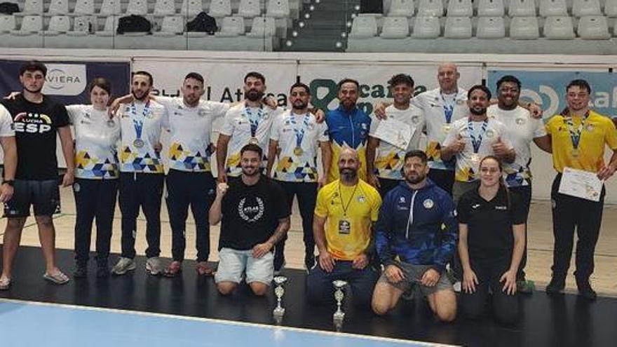 Canarias, tercera clasificada por federaciones en el campeonato de España de Luchas Olímpicas