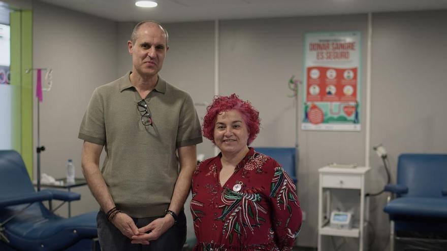 Chus Souto y José Muíño suman más de 150 donaciones de sangre en A Coruña: "Para min doar é como respirar e cando vou, pásoo pipa"