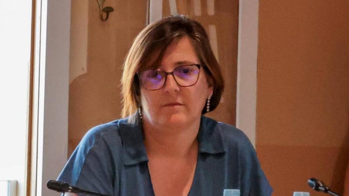 Pilar Galiñanes, la concejala de Cultura.