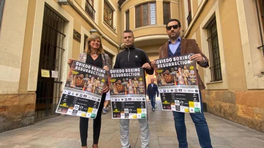 Aitor Nieto se despide en la Oviedo Boxing Resurrection
