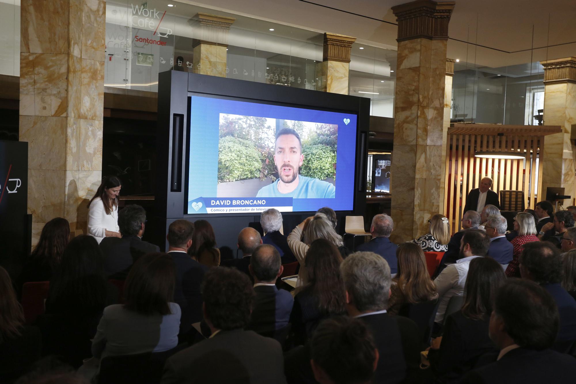 Diego González Rivas presenta en A Coruña su fundación