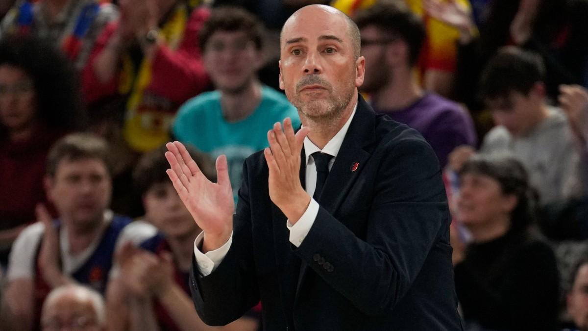Joan Peñarroya, entrenador del Barça