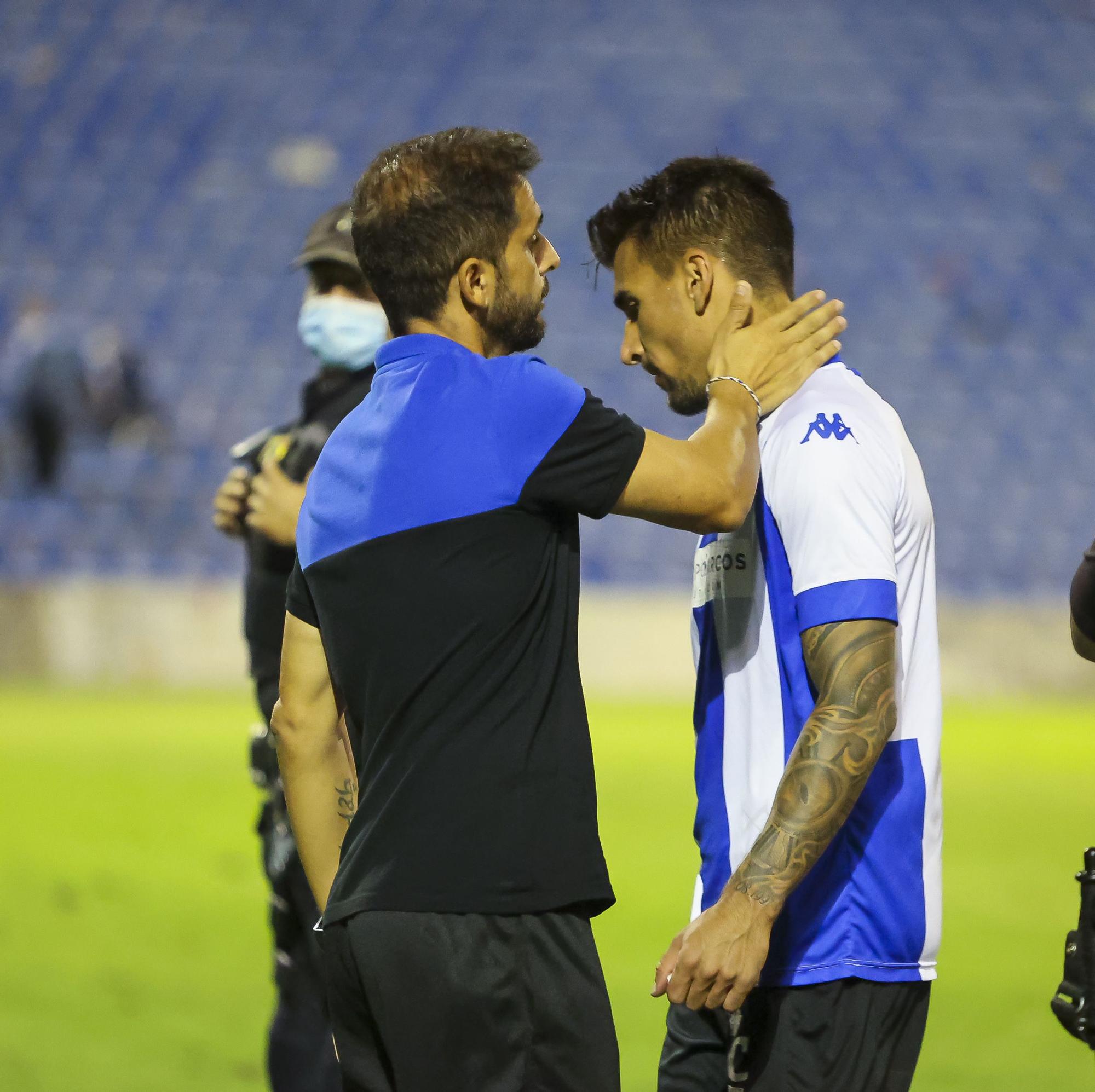 El Rico Pérez se harta del equipo: así se vivió en el estadio el Hércules - Atlético Levante