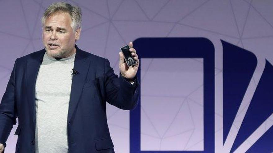 El cofundador i president de Kaspersky Lab, Eugene Kaspersky, al Mobile World Congress