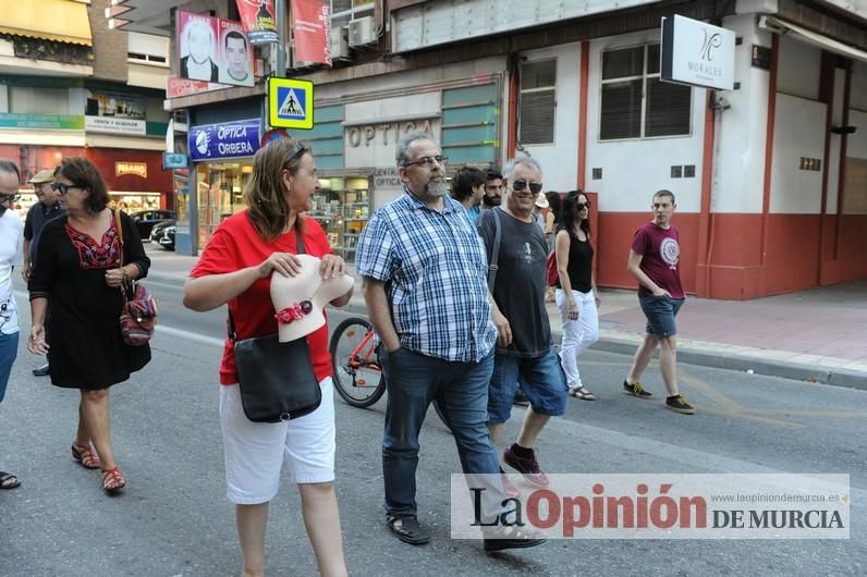 Más de cien voces piden en Murcia "acoger refugiados ya"