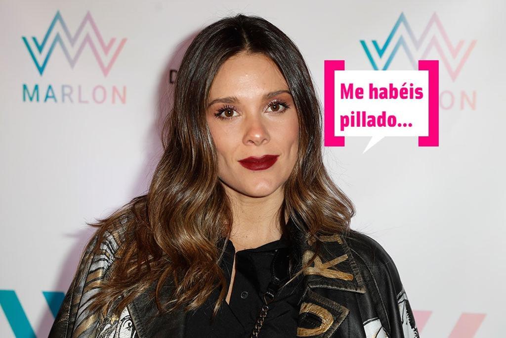 Lorena Gómez con bocadillo