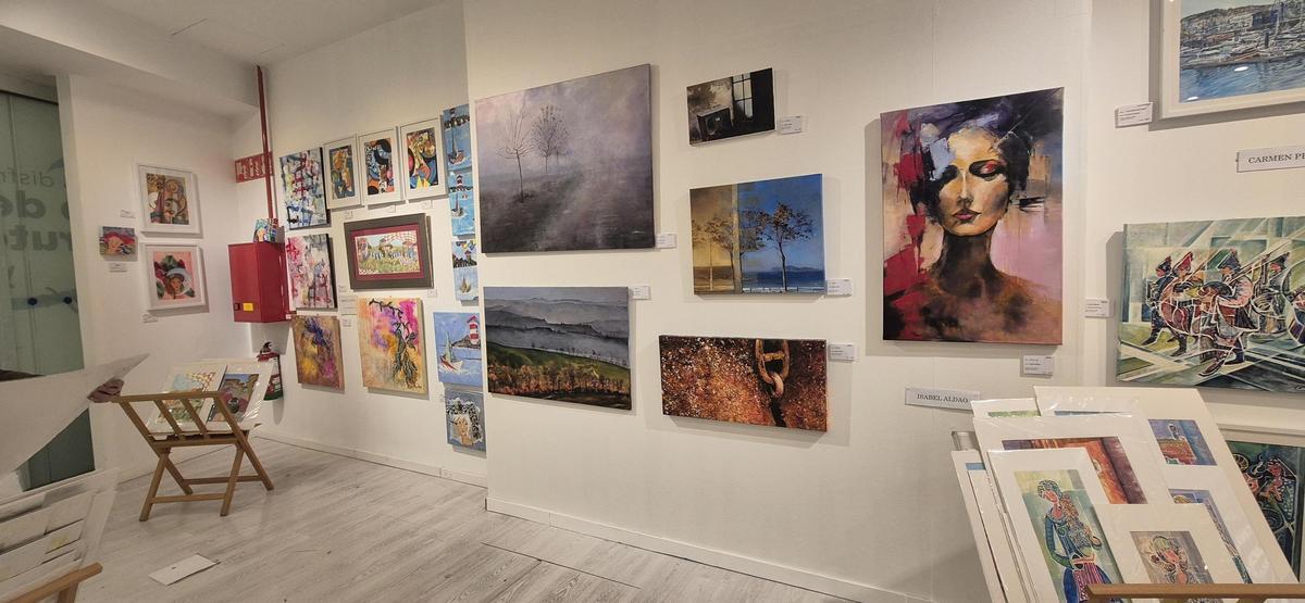 De un Ikea a una exposición de pinturas en pleno centro comercial de Vigo