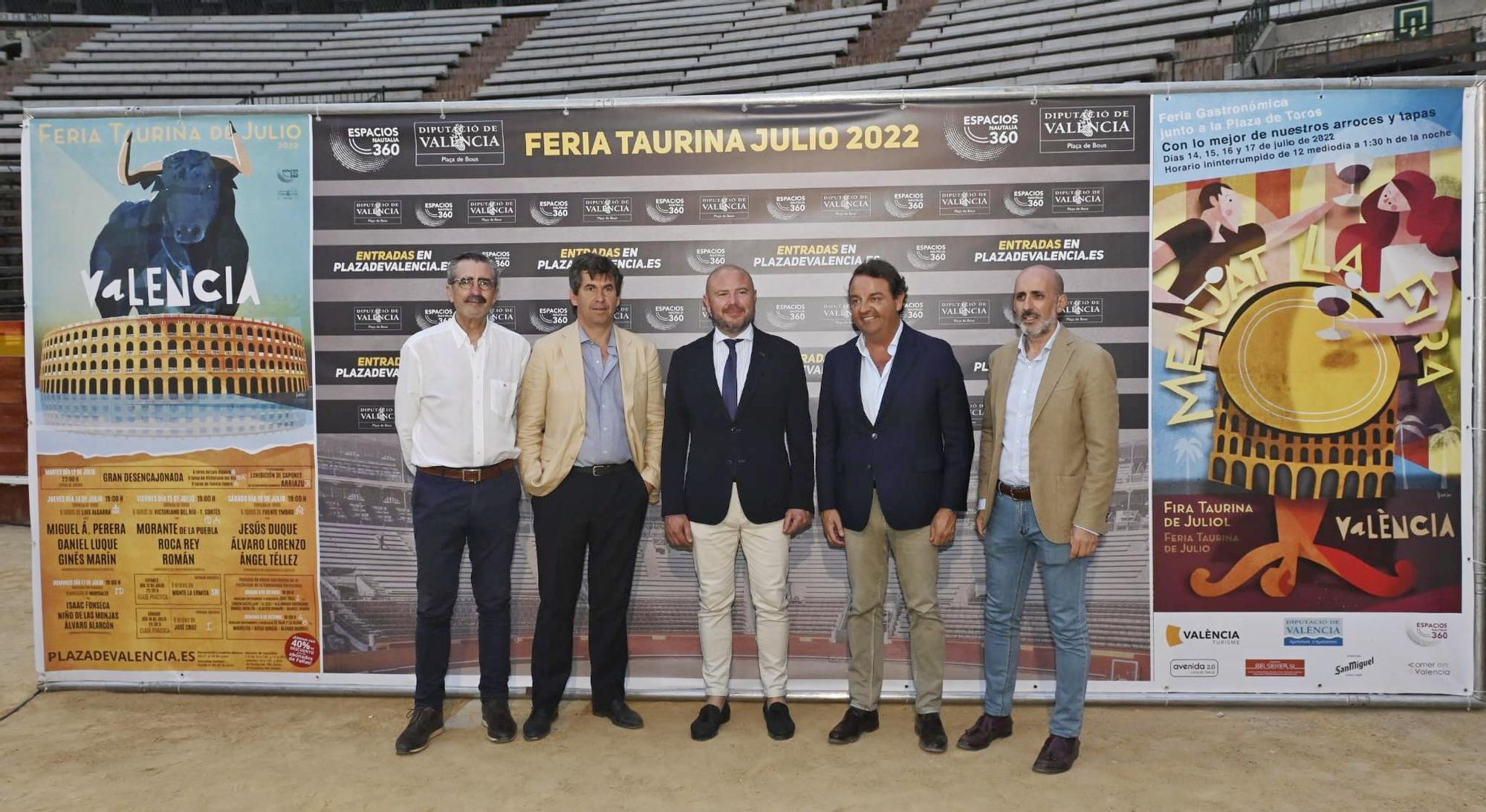 Presentación de "Menja’t la Fira", el proyecto "gastro-taurino" de la Feria de Julio