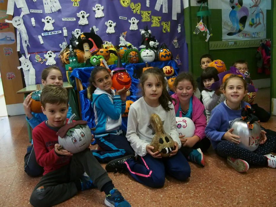 Fiesta Hallowe en el Colegio Xentiquina de Lieres