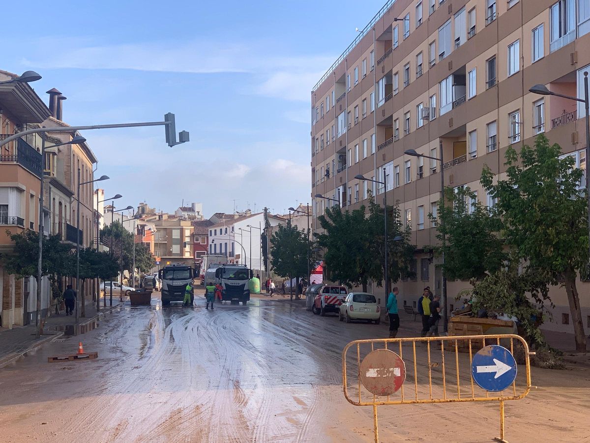 Avenida de Utiel, este martes.
