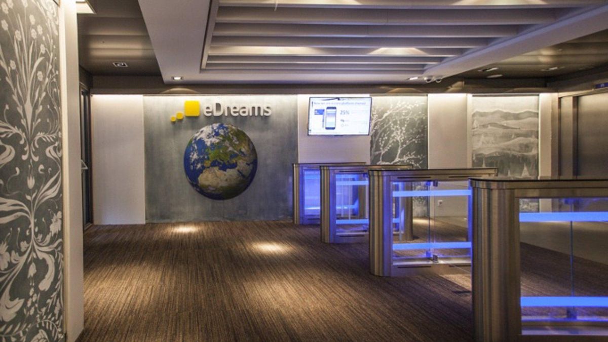 Entrada de las oficians de eDreams