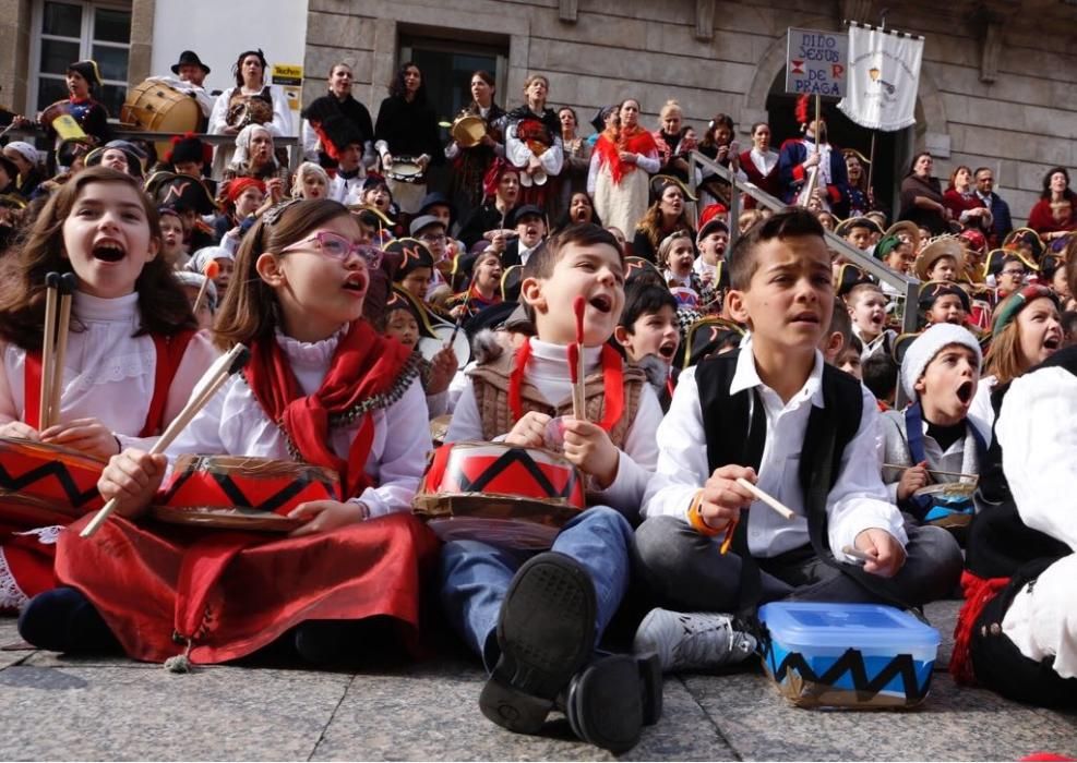 Así viven los niños la Reconquistiña de de Vigo