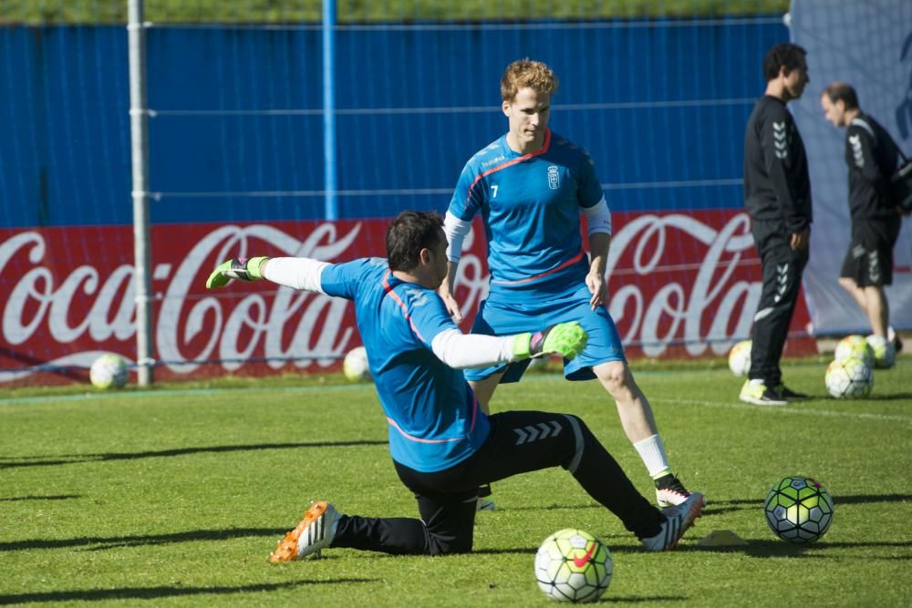 Entrenamiento del Real Oviedo