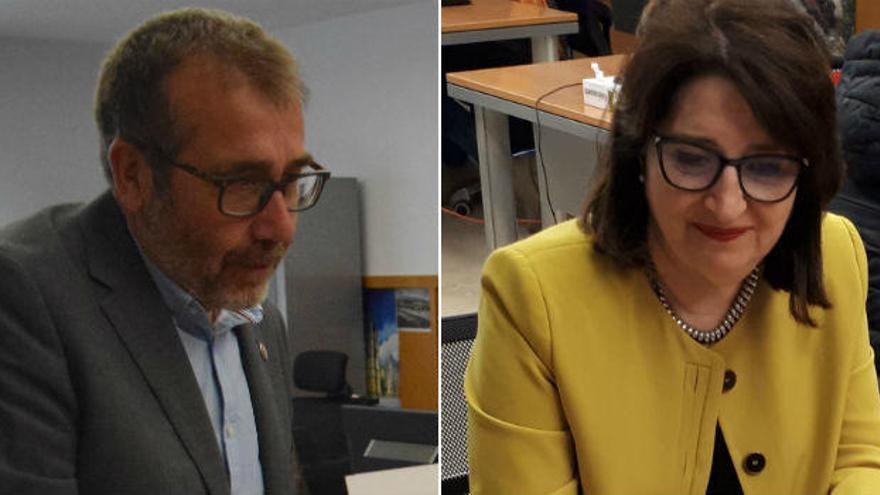 Cabezuelo y Navarro ya son candidatos oficiales al Rectorado de la Universidad de Alicante