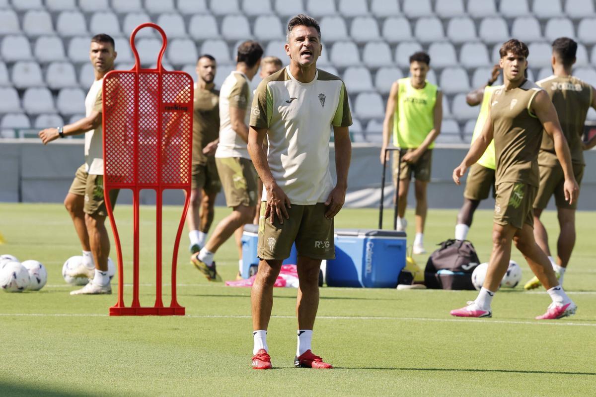 A.J.González Córdoba Entrenamiento del Córdoba CF a puertas abiertas en El Arcángel. Iván Ania