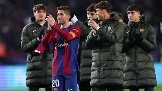 Sergi Roberto se ejercita en las instalaciones del Barça