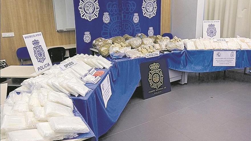 Incautado en La Rioja el mayor alijo de la droga ‘cristal’ en España