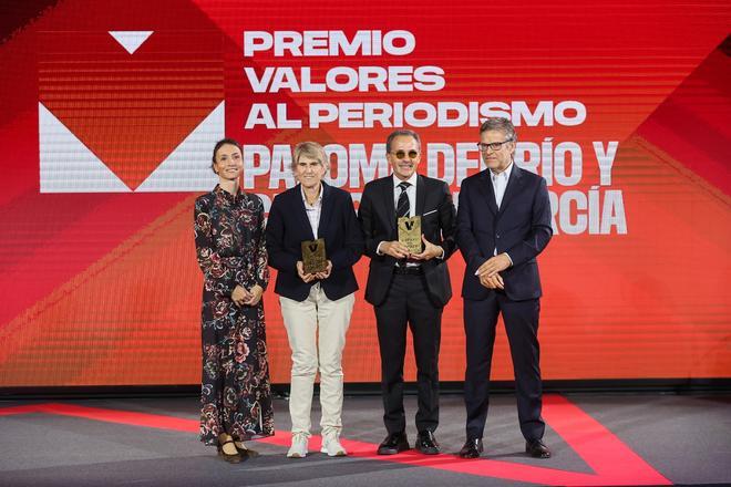Paloma del Río y Christian García, Premio Valores al periodismo 2023