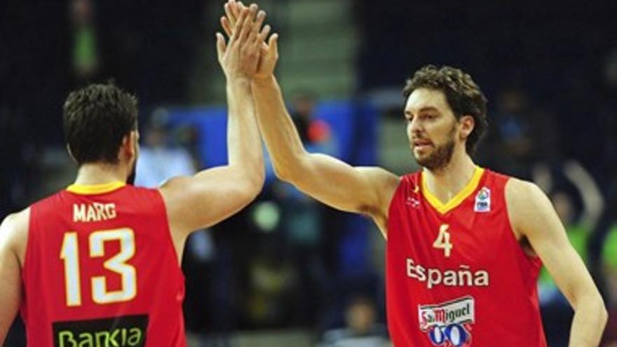 España vence con sufrimiento a Alemania (77-68)