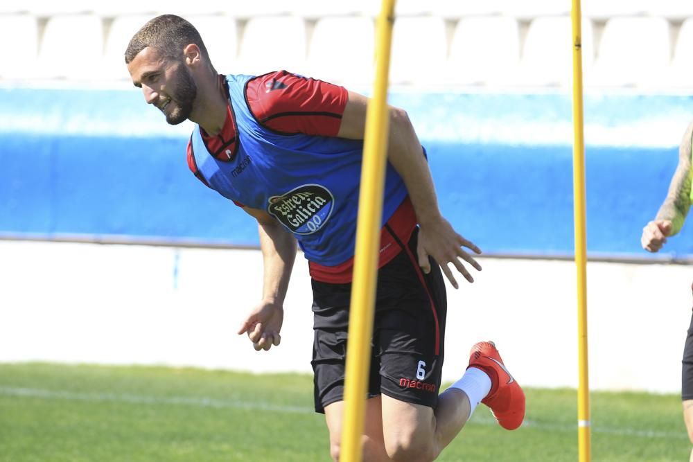 El Dépor prepara en Benidorm el partido del Elche