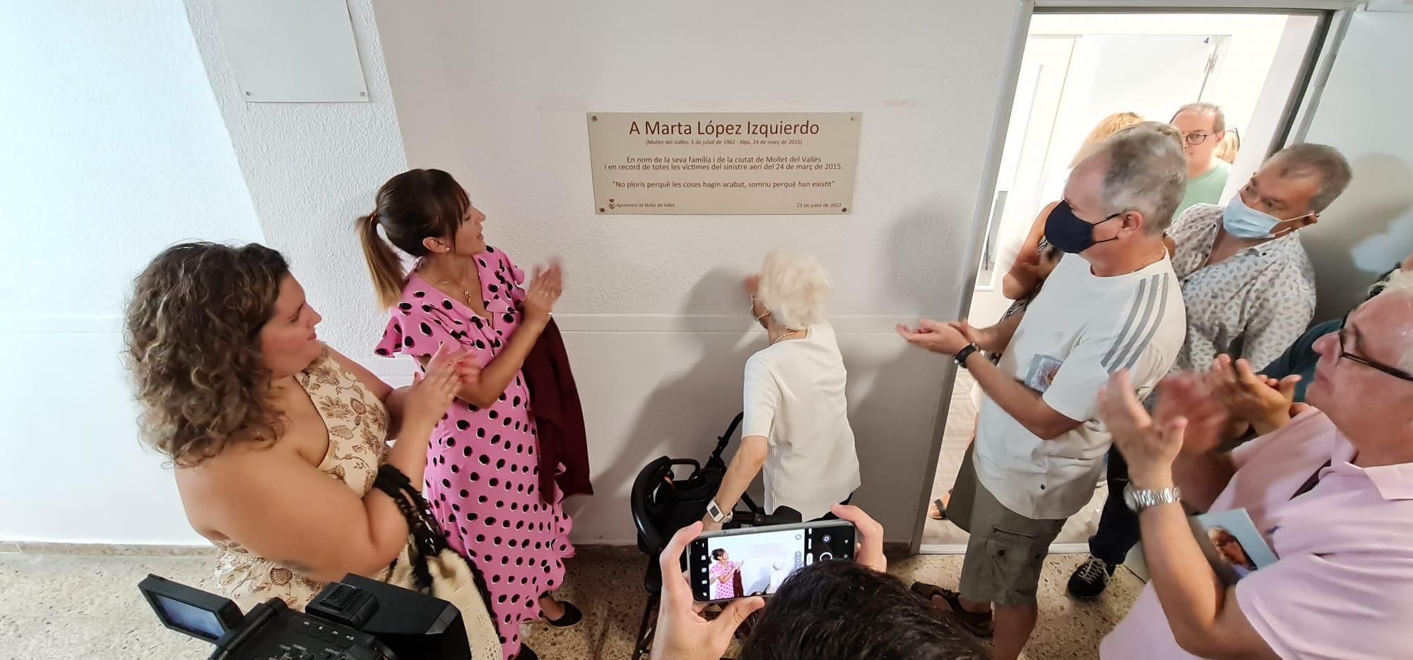 Acto de inauguración del espacio de entidades Marta López Izquierdo